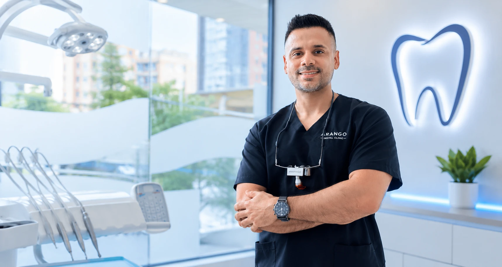 Interior de Arango Dental Clinic en Benidorm
